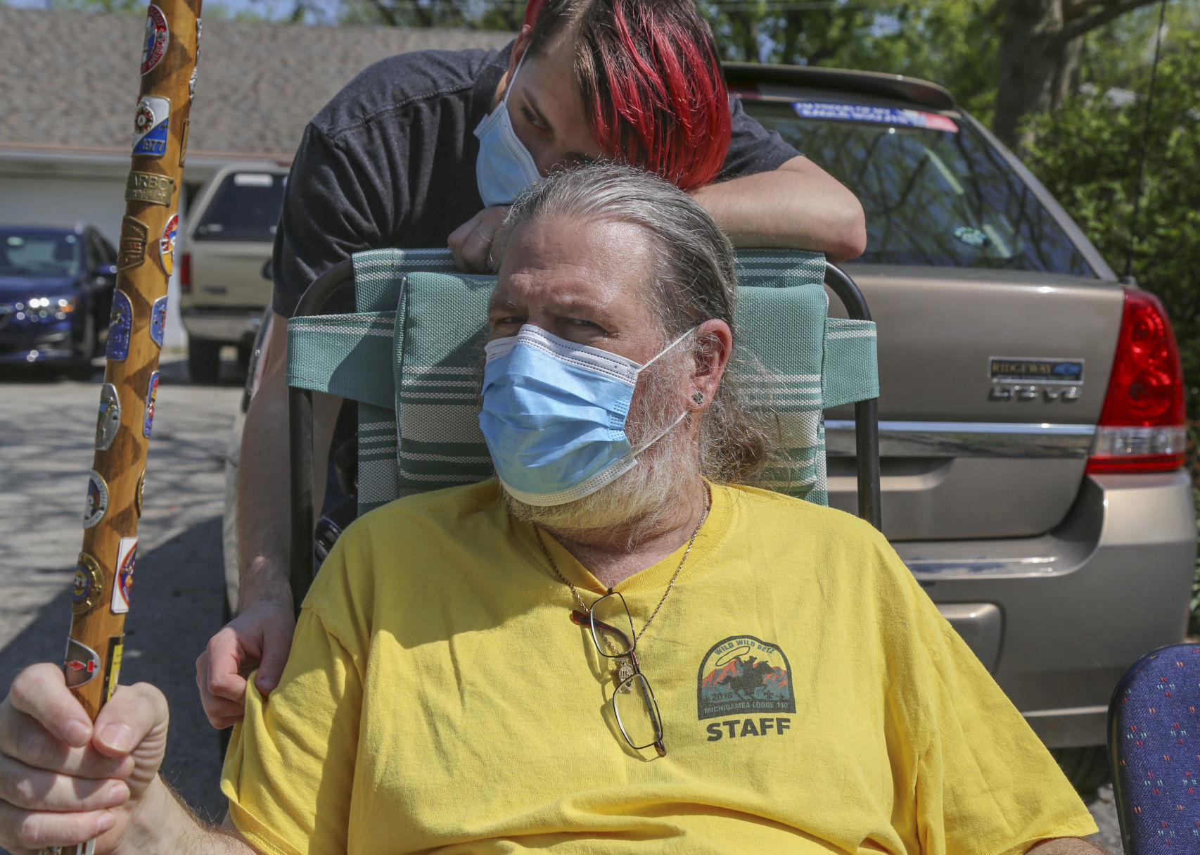 Russell Loquist, at brink of death recovers from coronavirus at Region hospital